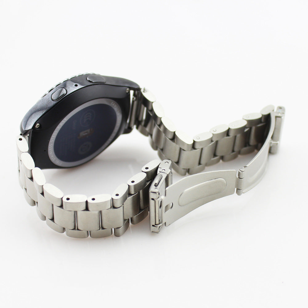 20mm Solid Stainless Steel Watch Strap for Samsung Gear S2 Classic SM-732, Replacement Watch Strap