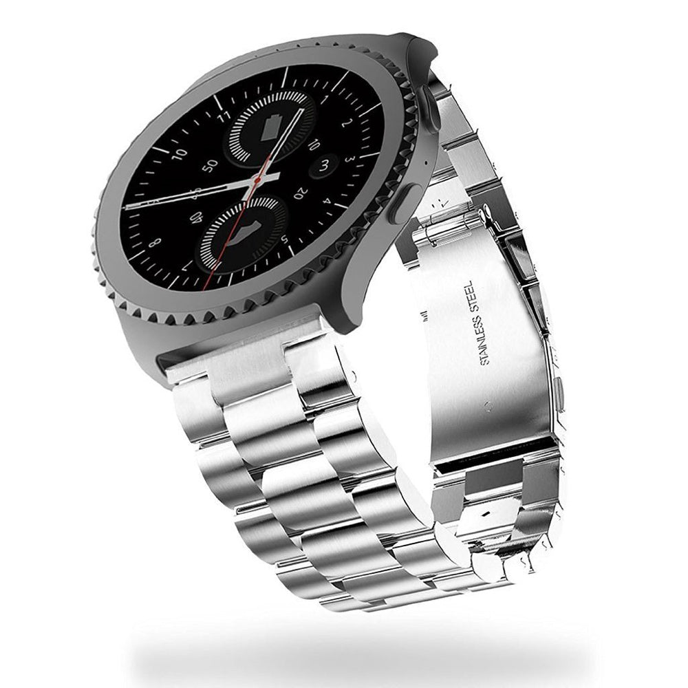 20mm Solid Stainless Steel Watch Strap for Samsung Gear S2 Classic SM-732, Replacement Watch Strap