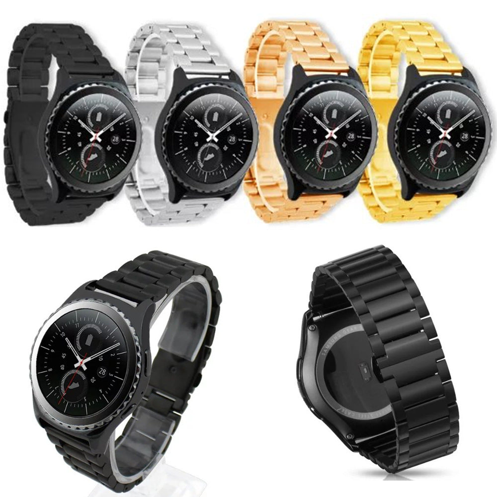 20mm Solid Stainless Steel Watch Strap for Samsung Gear S2 Classic SM-732, Replacement Watch Strap