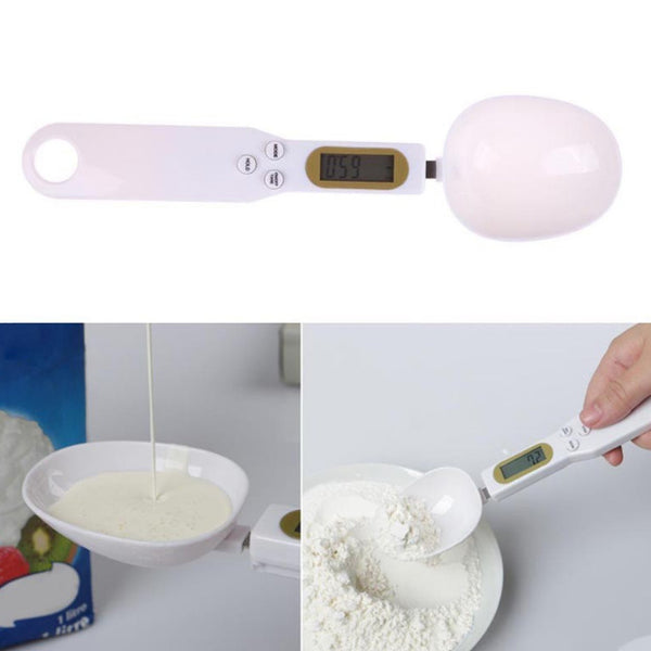 500G/0.1G Digital LCD Spoon Measuring Scale Electronic Food Weight Measure Scale