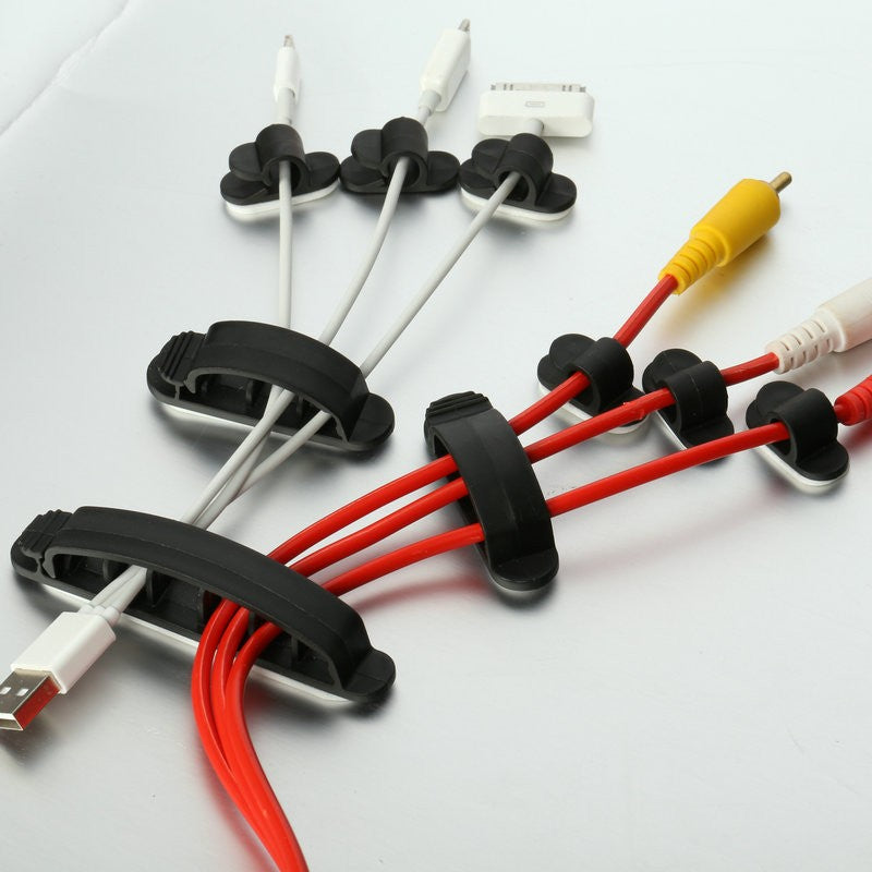 10 in 1 Plastic Flexible Cable Organizer for Electric Wires CC-926