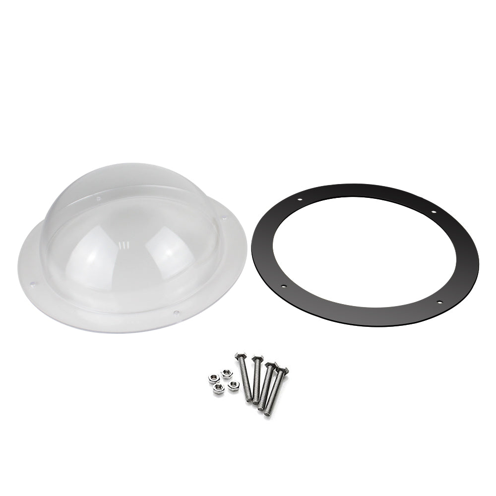 2PCS / Pack Pet Dog Fence Peek Window Acrylic Dome Window
