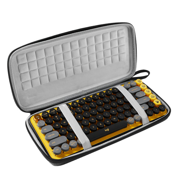 Portable Protective Storage Bag Carrying Case for Logitech POP Keys Mechanical Keyboard
