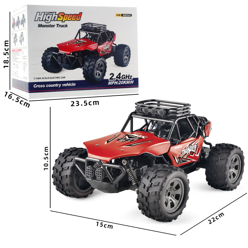 1:18 2.4G Off-Road RC Racing Car High Speed Remote Control Truck Toy