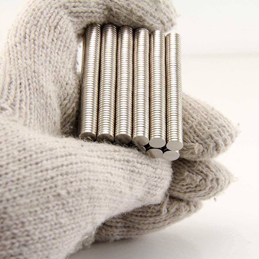 200Pcs/Pack Mini Small Round Magnetic Disc NdFeB Super Strong Powerful Magnets 6*1mm