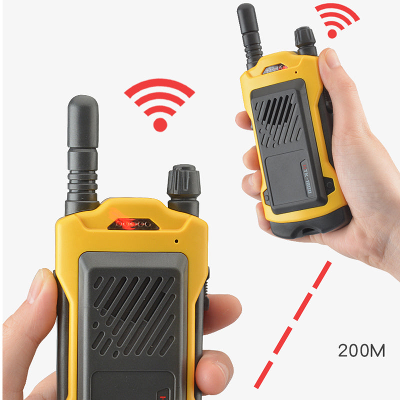2Pcs / Set Handheld Walkie-Talkie Outdoor Indoor Mini Wireless Radio Intercom Toy for Kids
