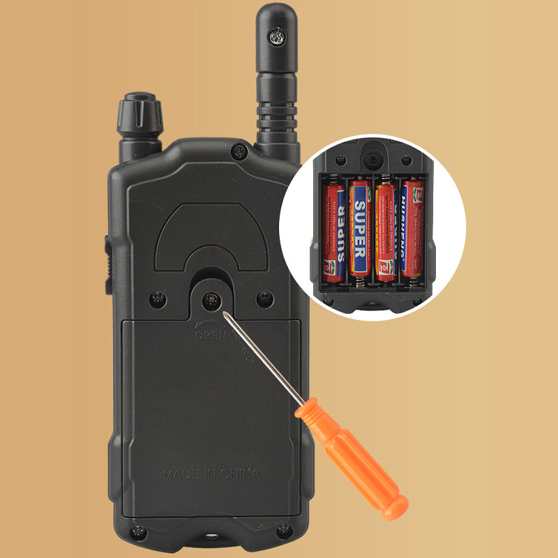 2Pcs / Set Handheld Walkie-Talkie Outdoor Indoor Mini Wireless Radio Intercom Toy for Kids