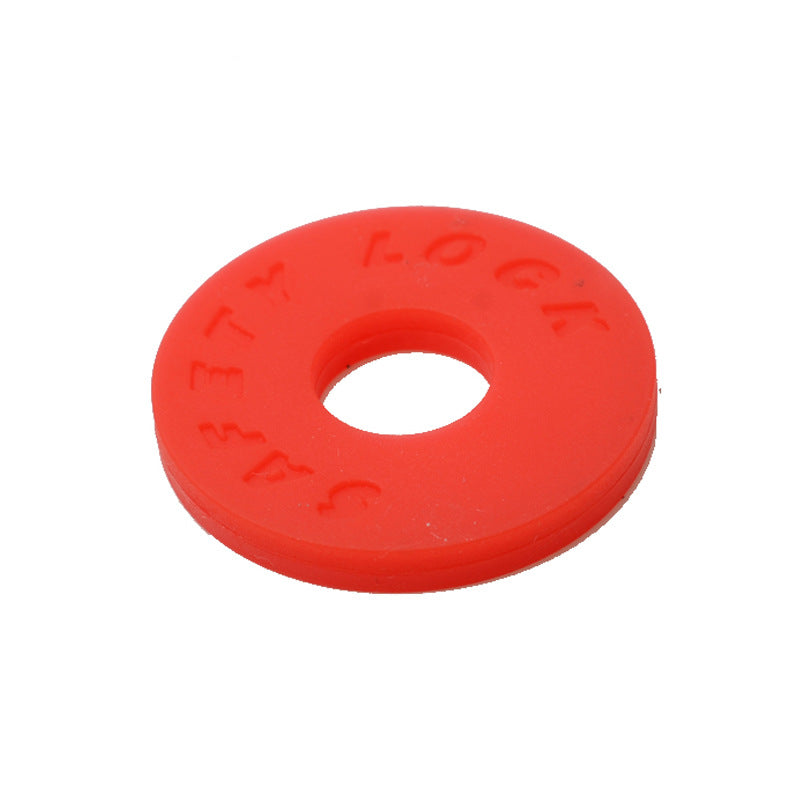 100Pcs Guitar Strap Buckle Non-slip Gasket Guitar Lock Washer