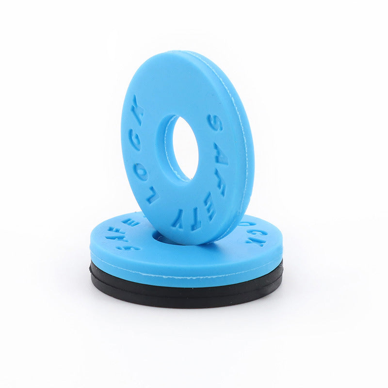 100Pcs Guitar Strap Buckle Non-slip Gasket Guitar Lock Washer