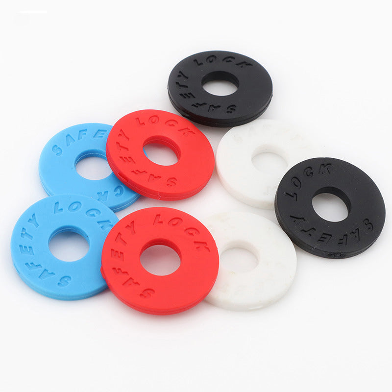 100Pcs Guitar Strap Buckle Non-slip Gasket Guitar Lock Washer