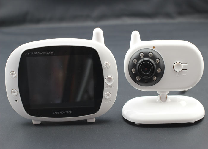 2.4G Digital Wireless 3.5 inch Color LCD Baby Monitor 5m Night Vision SP850