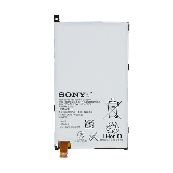 2300mAh LIS1529ERPC Rechargeable Li-Polymer Battery Replacement for Sony Xperia Z1 Compact D5503
