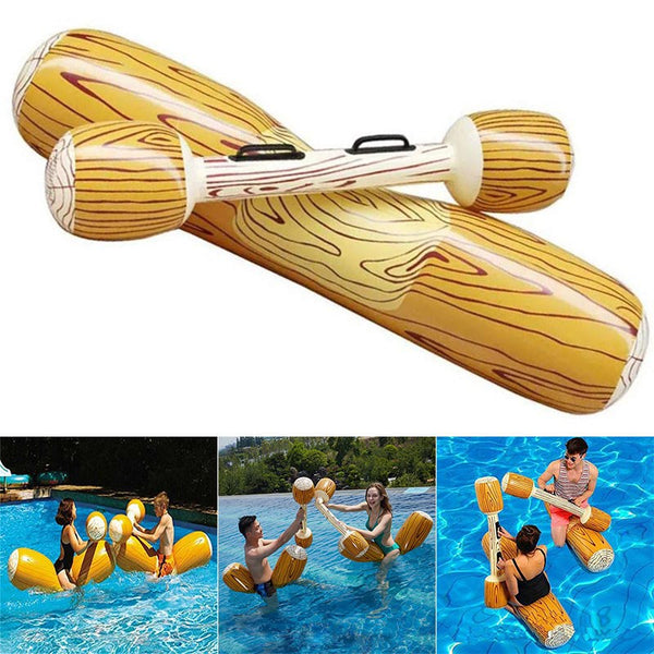 Pool Float Game Inflatable Pool Toy Swimming Party Gladiator Raft