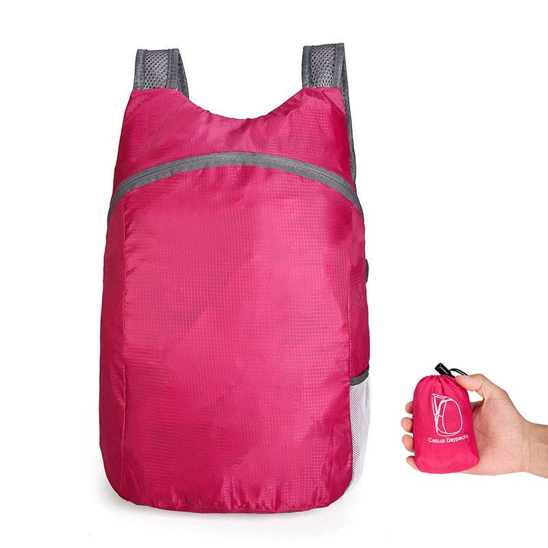 Ultra Light Waterproof Travel Portable Bag Foldable Backpack Outdoor Camping Backpack Unisex