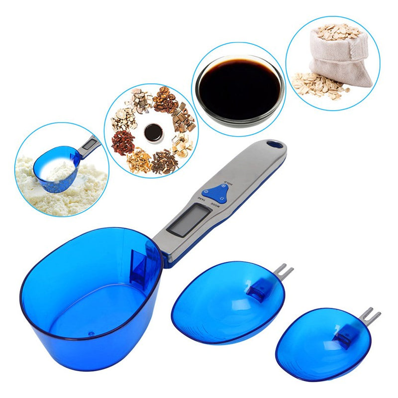 Digital Scale Spoon LCD Display 500g/0.1g High Precision Electronic Measuring Spoon Balance for Kitchen Cooking Baking