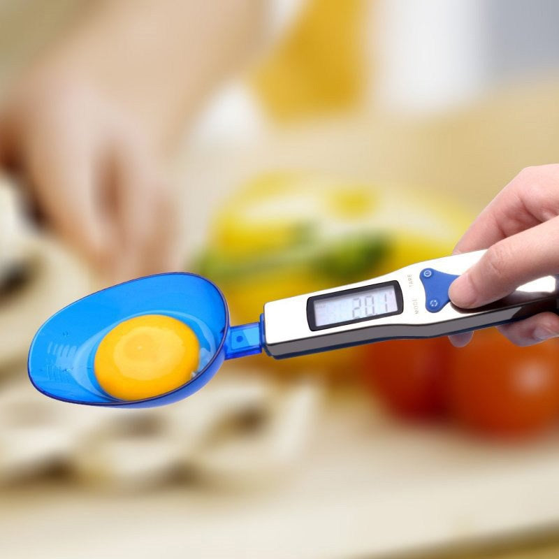 Digital Scale Spoon LCD Display 500g/0.1g High Precision Electronic Measuring Spoon Balance for Kitchen Cooking Baking
