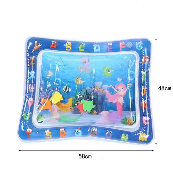 Tummy Time Baby Water Mat Infant Toy Inflatable Play Mat