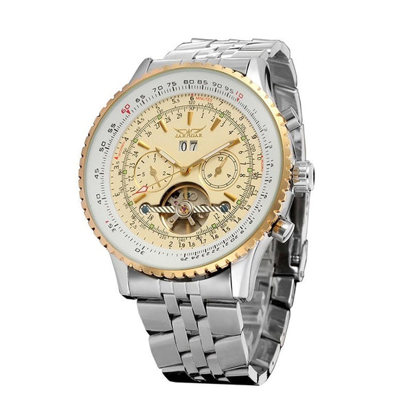 Mechanical Automatic Watch Winding Men&#39;s Watch Luxury Stainless Steel Men&#39;s Watch