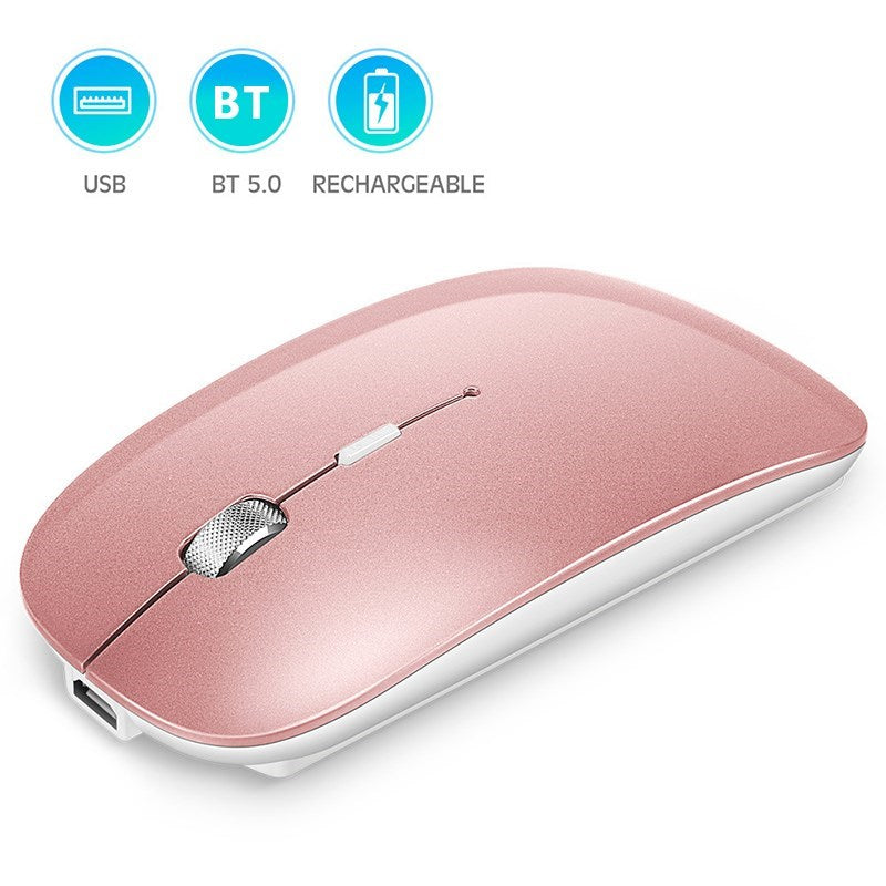 1600DPI Wireless 2.4G Bluetooth Laptop Optical Mouse Computer Mouse