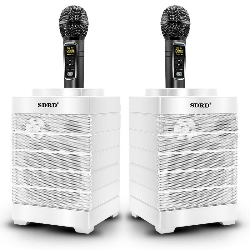 Handheld Wireless Bluetooth Karaoke Microphone Speaker KTV Singing Mic