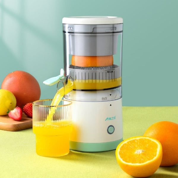 Electric Citrus Juicer Squeezer USB Rechargeable Lemon Orange Juicer Extractor (with FDA/FCC Certification) (BPA-Free)