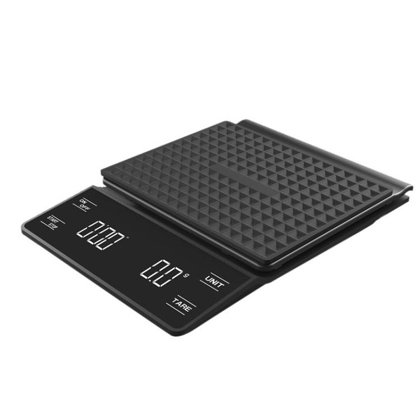 6002 2Kg/0.1g High Precision Coffee LED Scale with Timer for Coffee Making Kitchen Electronic Scale (No FDA)