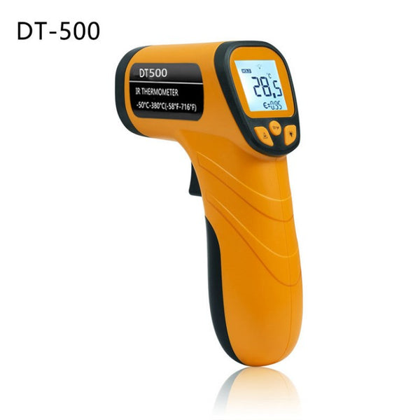 DT500  Non-contact Thermometer Heat Temperature Temp Gun for Cooking Griddle Grill Oven without Battery