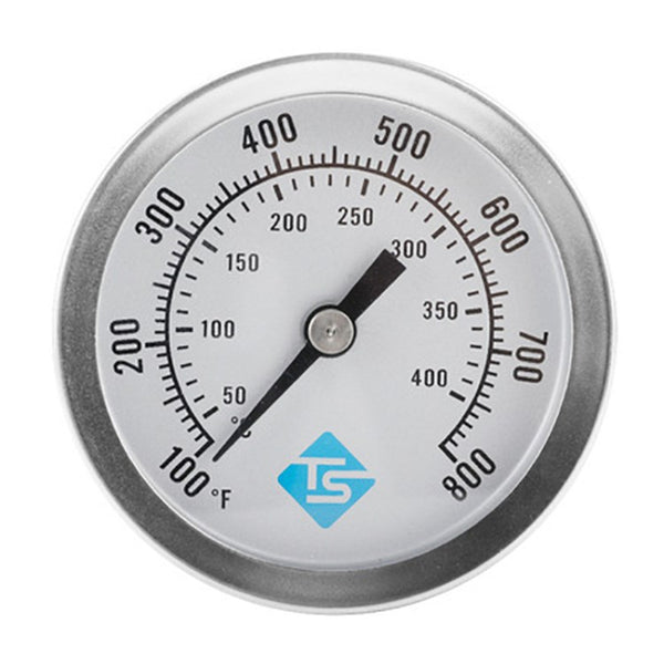 TS-BX55 Stainless Steel Dial Oven Thermometer for BBQ Grill Numeral Temperature Gauge