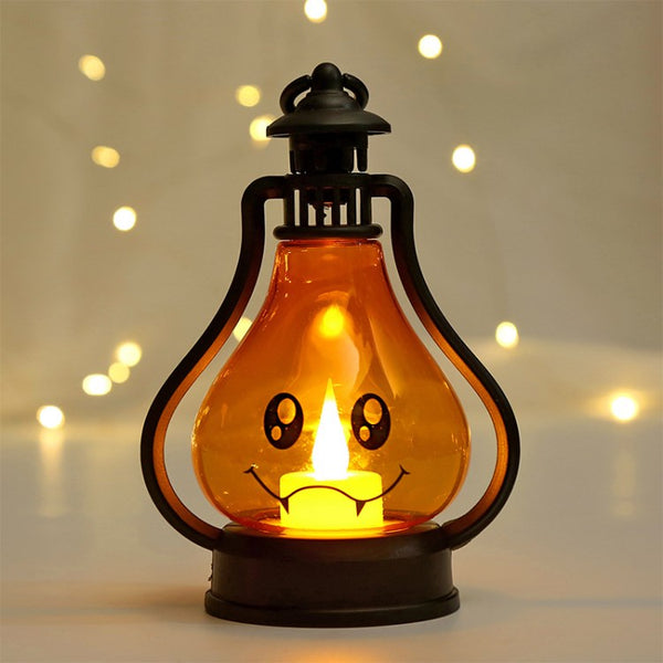 Portable Durable Mini Halloween Decoration Lantern Kids Pumpkin Lamp