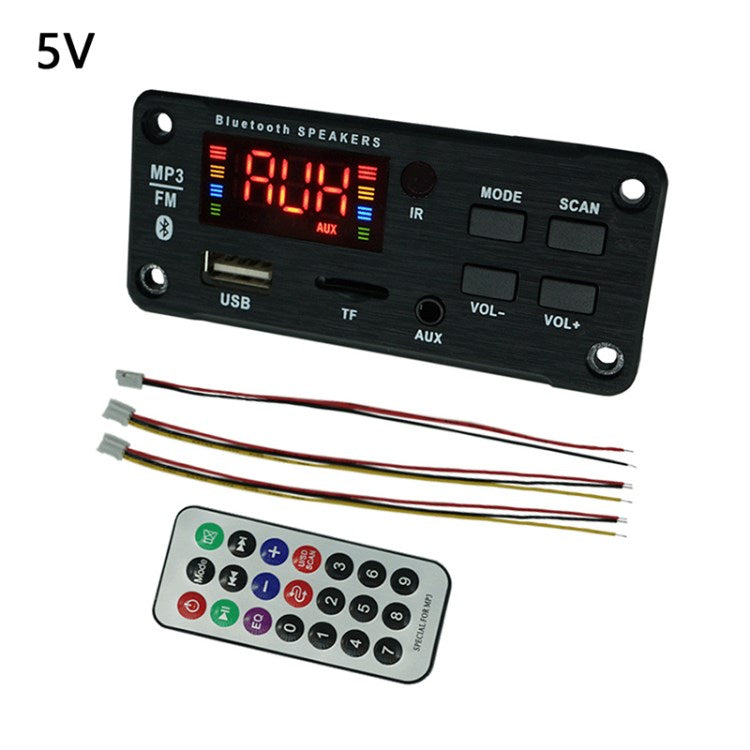 JQ D022BT-A 50W Bluetooth 5.0 Music Player Amplifier USB AUX WMA Decoding Car FM Radio Module