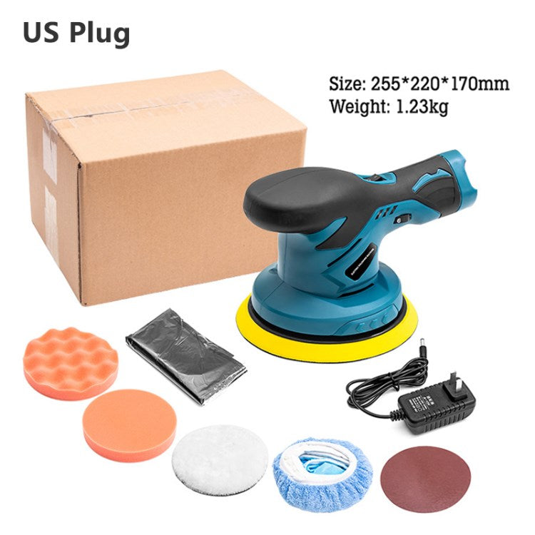 12V Car Polishing Machine Set Cordless Car Polisher Buffing Wheel for Polishing Waxing