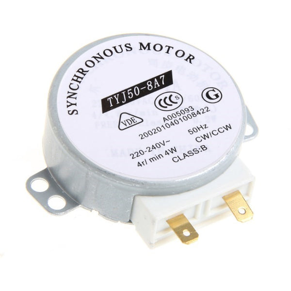 220-240V 4W Synchronous Motor for Air Blower TYJ50-8A7 Microwave Tray Motor Replacement Part