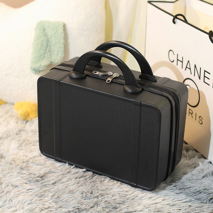 14-Inch Small Suitcase Handbag Lightweight Vintage Cosmetic Case Travel Luggage Case