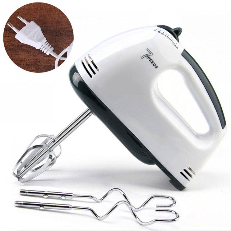 Electric Egg Beater 7-Speed Mini Handheld Hand Mixer for Easy Whipping, Mixing Cookies and Cakes