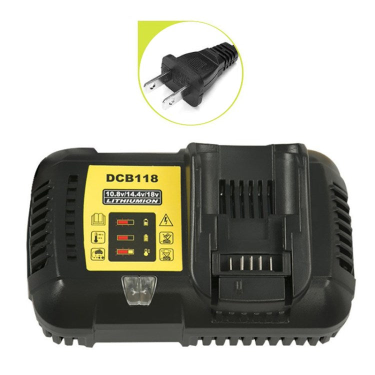 DCB118 Fast Charger for Dewalt 10.8 / 14.4 / 20 / 60V Li-ion Battery