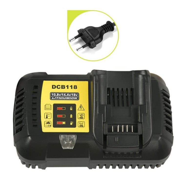 DCB118 Fast Charger for Dewalt 10.8 / 14.4 / 20 / 60V Li-ion Battery
