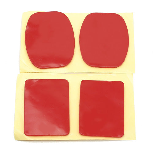 2 Curved Surface + 2 Flat Surface Adapters + 4 Adhesive Mount Stickers for GoPro Hero 1 2 3