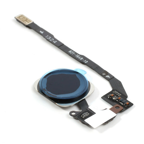 Black for iPhone 5s Home Button with PCB Membrane Flex Cable (OEM)
