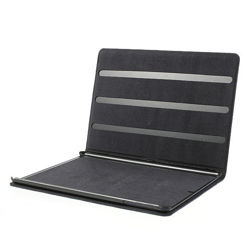 For iPad Air 5 Doormoon Genuine Leather Folio Case Stand