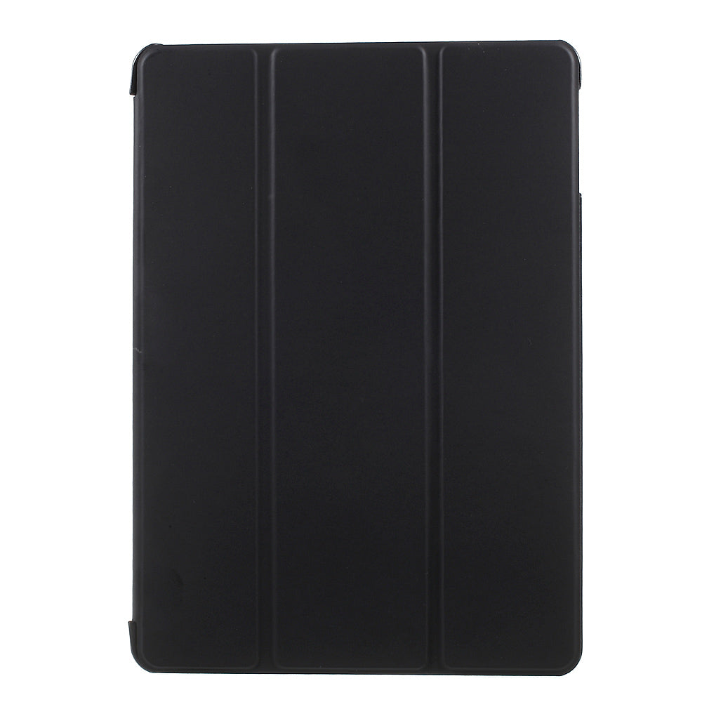 Black Tri-Fold Stand PU Leather Case for iPad Air