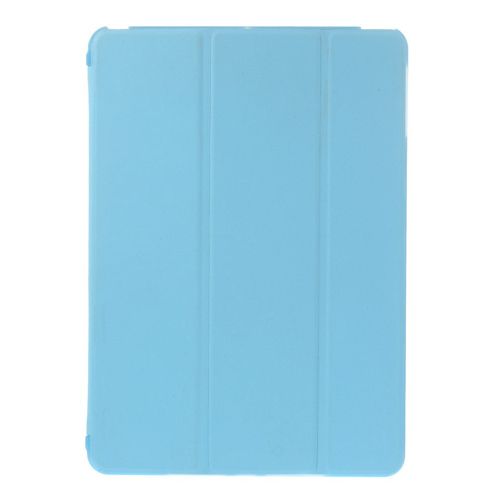 For iPad Air (2013) Protective Case Shockproof Shell PU Leather Tablet Three-fold Stand Cover Support Auto Wake/Sleep