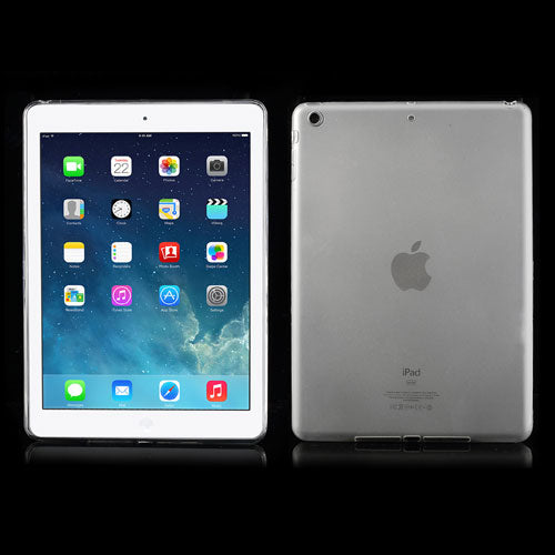 For iPad Air Inner Matte Outer Glossy Slim TPU Gel Case