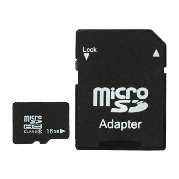 New 8GB MicroSDHC TF TransFlash Memory Card with SD Adapter