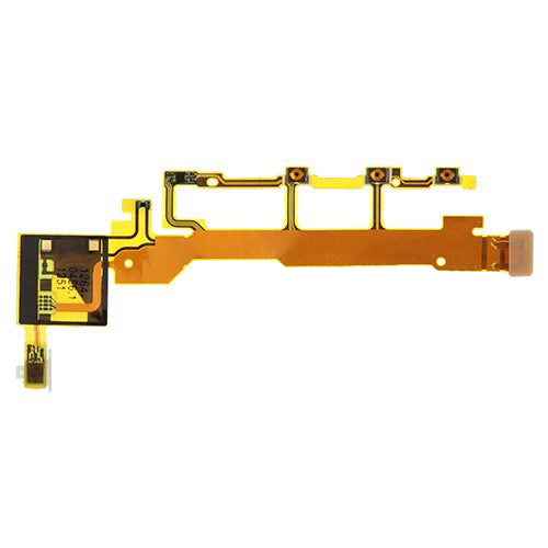 Side Buttons(Power ON/OFF &amp; Volume &amp; Mic) Flex Cable for Sony Xperia Z C6603 L36h