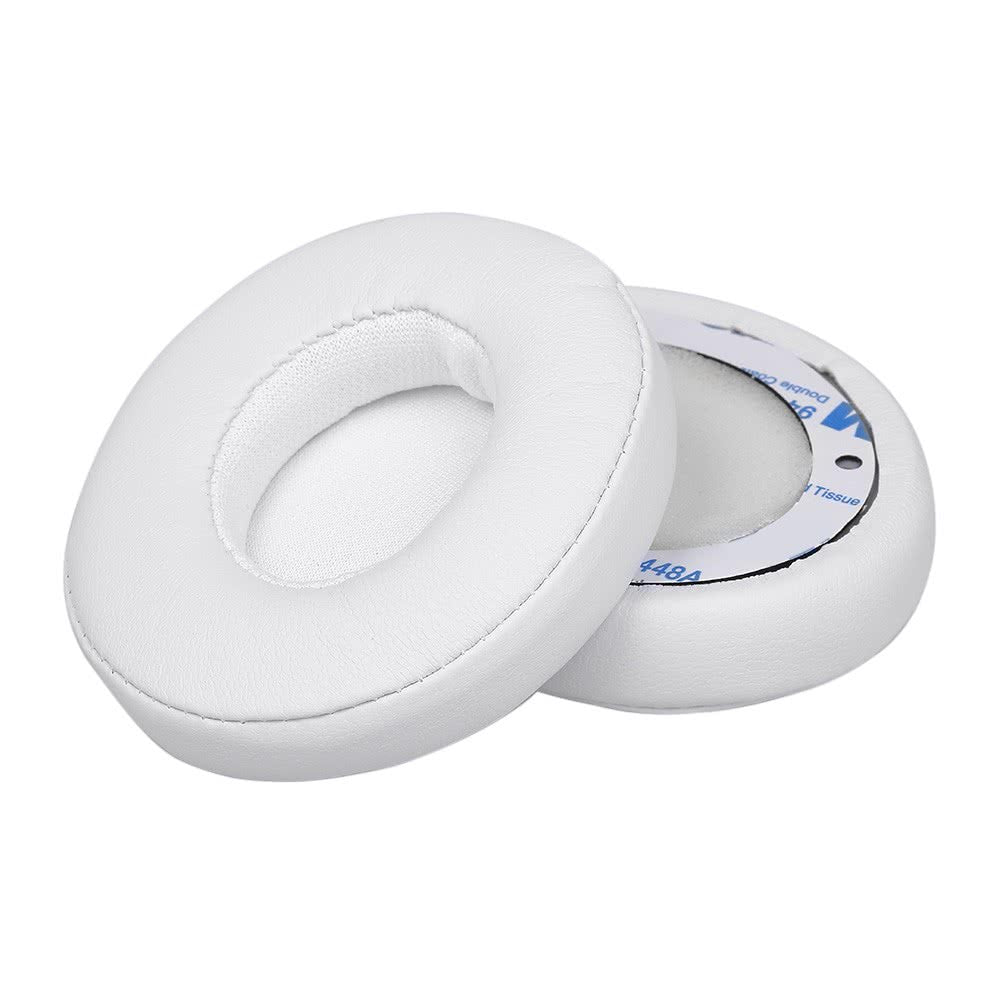 2Pcs Replacement Earpads Headsets Soft Ear Pad Cushion for Beats Solo 2 / 3 Wireless Headphones