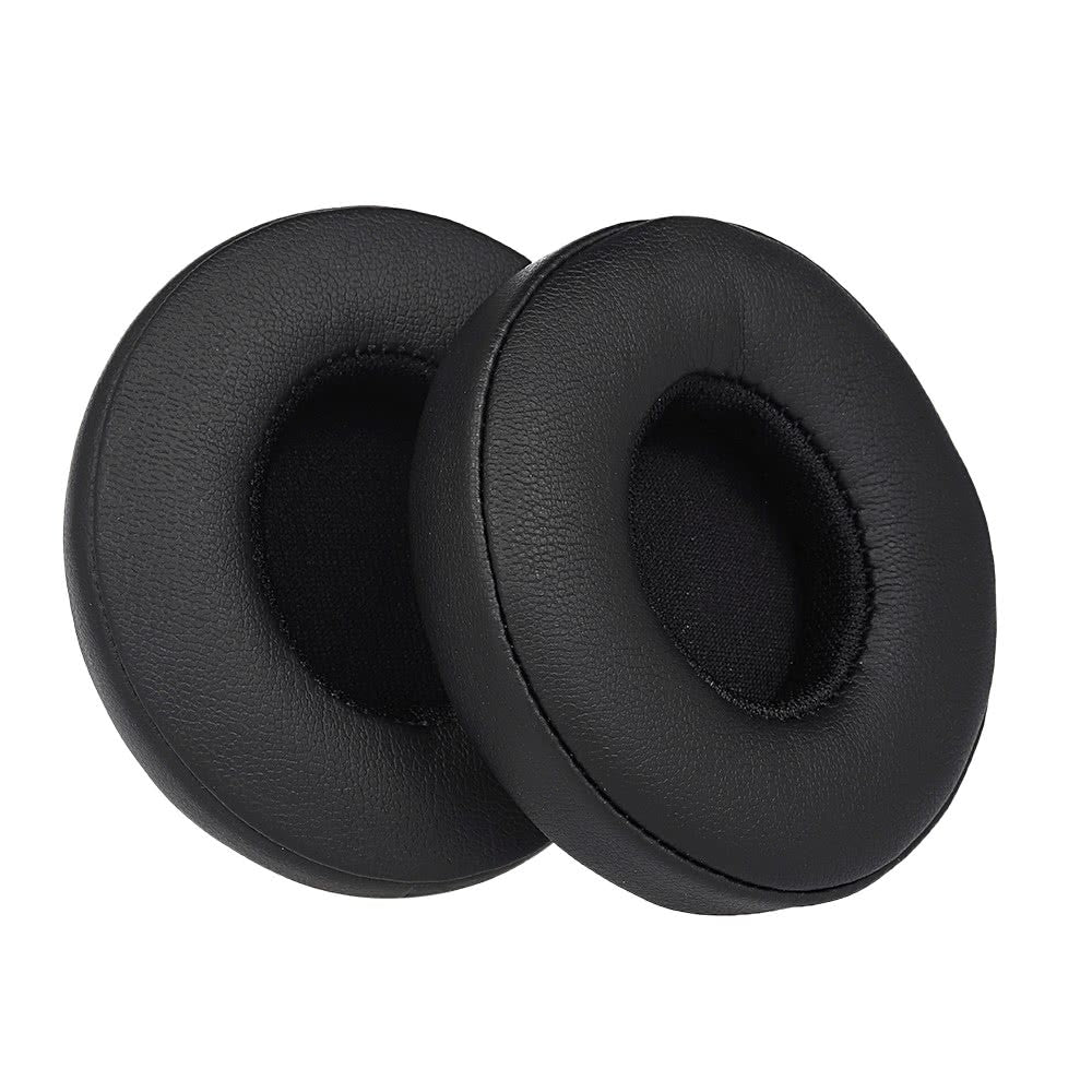 2Pcs Replacement Earpads Headsets Soft Ear Pad Cushion for Beats Solo 2 / 3 Wireless Headphones