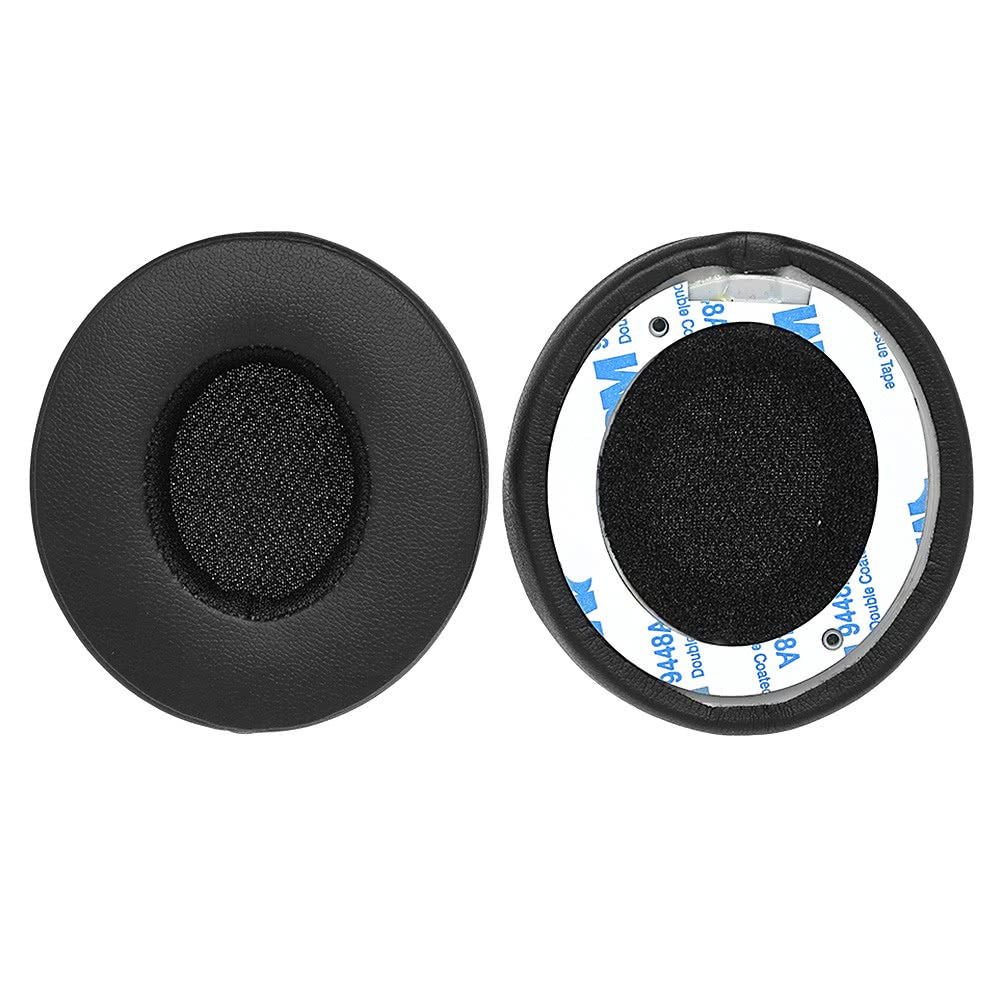 2Pcs Replacement Earpads Headsets Soft Ear Pad Cushion for Beats Solo 2 / 3 Wireless Headphones
