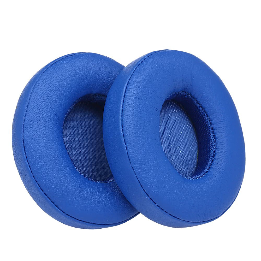 2Pcs Replacement Earpads Headsets Soft Ear Pad Cushion for Beats Solo 2 / 3 Wireless Headphones