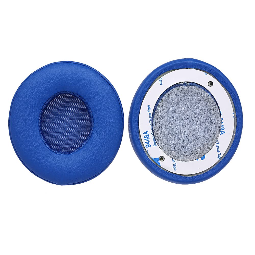 2Pcs Replacement Earpads Headsets Soft Ear Pad Cushion for Beats Solo 2 / 3 Wireless Headphones
