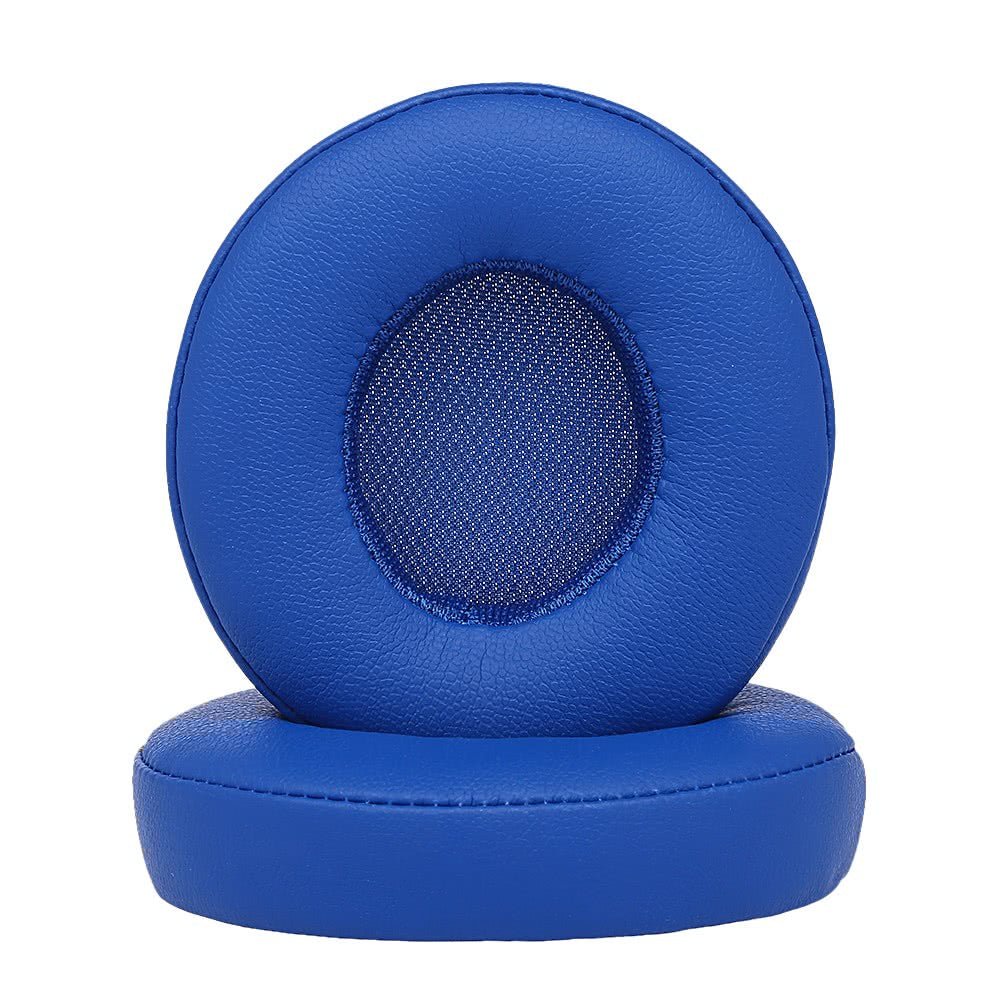 2Pcs Replacement Earpads Headsets Soft Ear Pad Cushion for Beats Solo 2 / 3 Wireless Headphones